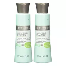 Ecotools Champú Limpiador De Brochas De Maquillaje Libre D.