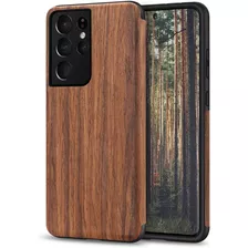 Funda Para Samsung Galaxy S21 Ultra 5g (diseno Madera)