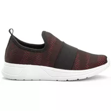 Tênis Meia Slip On Knit Sem Cadarço De Academia Confortável