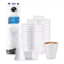 Copo Isopor Termico Cafe Espresso Descartavel 300un Cor Branco