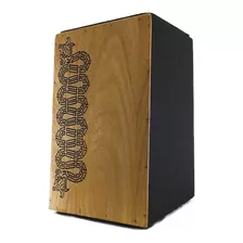 Carron Cajon Acústico Percussionline Serpente ! Cor Natural