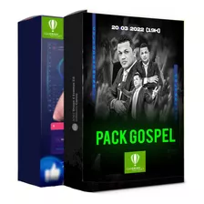 Pack Gospel- Corel Draw-editável-100 Arquivos De Cultos