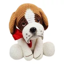 Cachorro São Bernardo Coleção Doguinhos Crochê Amigurumi Cão