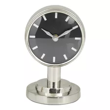 Reloj Pequeño De Acero Inoxidable, 4 X 4 X 7 , Plateado