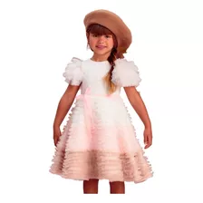 Vestido De Festa Infantil Cuddly Tedy Petit Cherie 22156 Br.