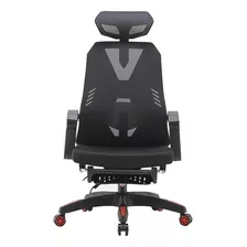 Sillas Gamer Reclinables Angulo 140 Optimus Black Decorplas Color Negro