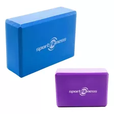 Cubo Para Yoga Bloque Pilates Fitness Gimnasio Sportfitness