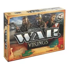 Jogo De Mesa War Vikings 03450 Original Grow