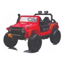 Carro A Bateria Para Niños Todo Terreno 12v Motor - Rojo