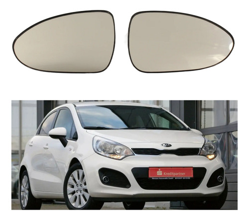 Luna Espejo Der-izq Compatible Con Kia Rio Spice 2012-2017 Foto 2