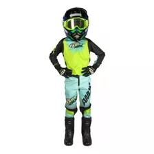 Conjunto Amx Motocross Infantil Talles Del 4 Al 16