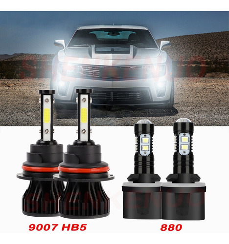 Kit De Focos Led Para Pontiac Grand Prix 1997-2003 9007 880 Foto 2