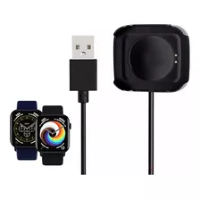 Cabo Carregador Compatível Com Iwo Smartwatch Hw18 Hw19 Usb