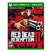 Red Dead Rendemption 2 Xbox One - Código De 25 Dígitos