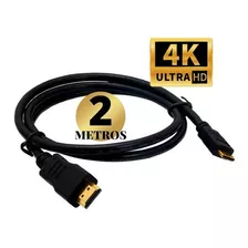 Cabo Hdmi Premium 2.0 Gold 4k 3d 5 Metros Full Hd Blindado