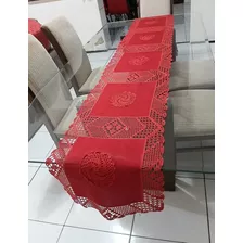 Caminho De Mesa De Croché De 3 Metros Bordados Do Ceará 