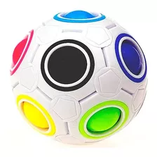 Cubo Mágico Bola Fidget Toy Puzzle Rainbow Ball Anti Estress