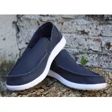 Zapatilla Canvas Lona Azul Invencible