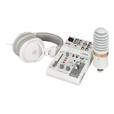 Yamaha Ag03 Mk2w Lspk Mixer Live Streaming Pack