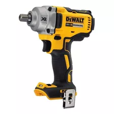 Llave Impacto 1/2 Dewalt 20v Xr Sin Bate Carg 447nm Color Amarillo