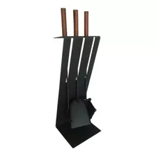 Set De Limpieza Para Chimenea 3unidades Zeta Amesti/mimbral