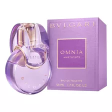 Perfume Importado Feminino Omnia Amethyste Eau De Toilette 50ml - Bvlgari - 100% Original Lacrado Com Selo Adipec E Nota Fiscal Pronta Entrega