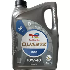 Aceite Para Motor Total Quartz 7000 10w40 - 4 Litros