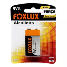 Bateria Alcalina 9v Foxlux 1 Unidade