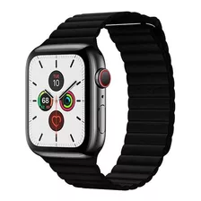 Pulseira Couro Social Loop Magnética Para Apple Watch 1234