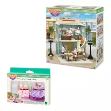 Juega Con El Set Sylvanian Families Restaurante + Vestidos