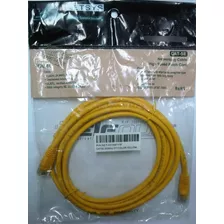 Netsys Patch Cable Cat-5e 350mhz 24-awg 7ft Yellow/amarillo