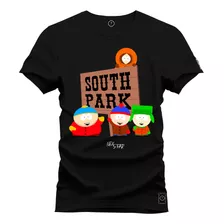 Camiseta Premium 100% Algodão South Park