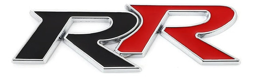 3d Metal Rr Logo Emblema Trunk Badge Para Honda Civic Accord Foto 5