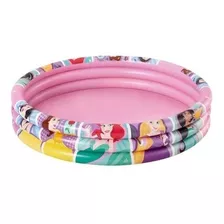 Piscina Infantil Inflável Princesas Rosa Menina 140l Mor