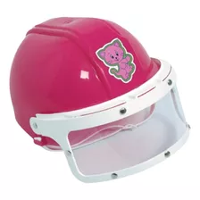 Capacete Bombeiro Policial Menina Brinquedo Infantil Resgate