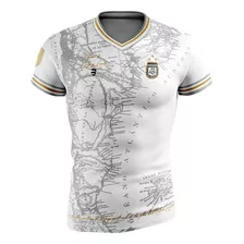 Camiseta Argentina Tierra De Diego Y Lionel Premium