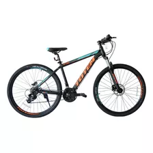 Mountain Bike Totem W790 R27.5 17 24v Frenos De Disco Hidráulico Cambios Shimano Tourney Ty300 Color Negro/naranja Con Pie De Apoyo