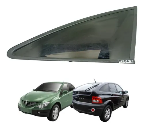 Vidro Fixo Traseiro Ssangyong Actyon 2009 2011 Original 1