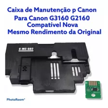 Caixa De Manutenção Canon Mc G02 G3160 G2160 Compatível