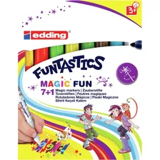 Marcador Infantil Funtastic Magic Fun Edding 13 X 8 Unds