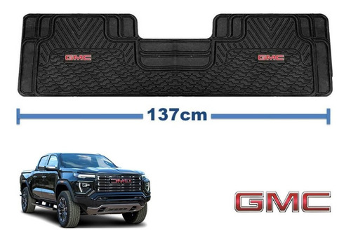 Tapetes Big Truck 3pz Logo Gmc Canyon 2023 2024 2025 2026 Foto 3