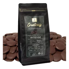Cobertura Orgánica Chocolate 72% Con Azucar De Coco 1kg