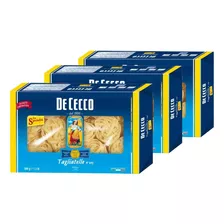 Macarrão De Cecco Tagliatelle Nidi 500g (3 Pacotes)