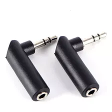 Right Angle 90degree3.5mm 3pole Audio Stereo Male To Fem Nna