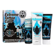 H2ocean Kit Extremo De Cuidado De Tatuajes Para Tatuajes Dif