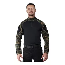 Combat Shirt Bélica Masculina Risptop Camuflada Marpat