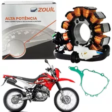 Estator Bobinado Com Abs Yamaha Xtz 250 2007 A 2021 + Junta