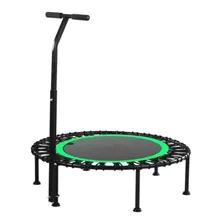 Trampolin Fitness Redondo Con Mango 100cm Verde