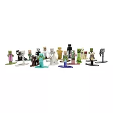 Conjunto De Mini Figuras - 5 Cm - Metals Nano Figure - Minec