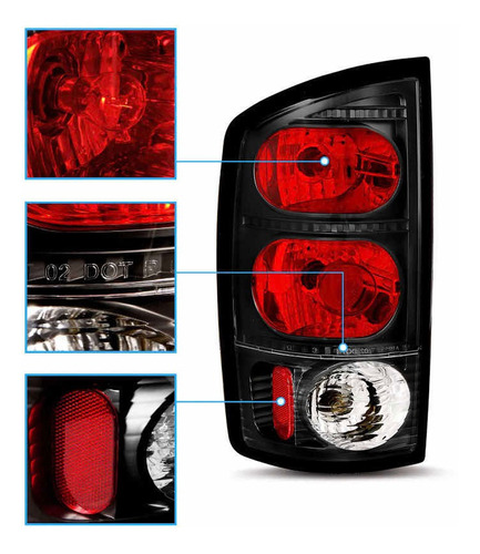 Calaveras Dodge Ram 2002 2003 2004 2005 1500/2500/3500 Par Foto 3